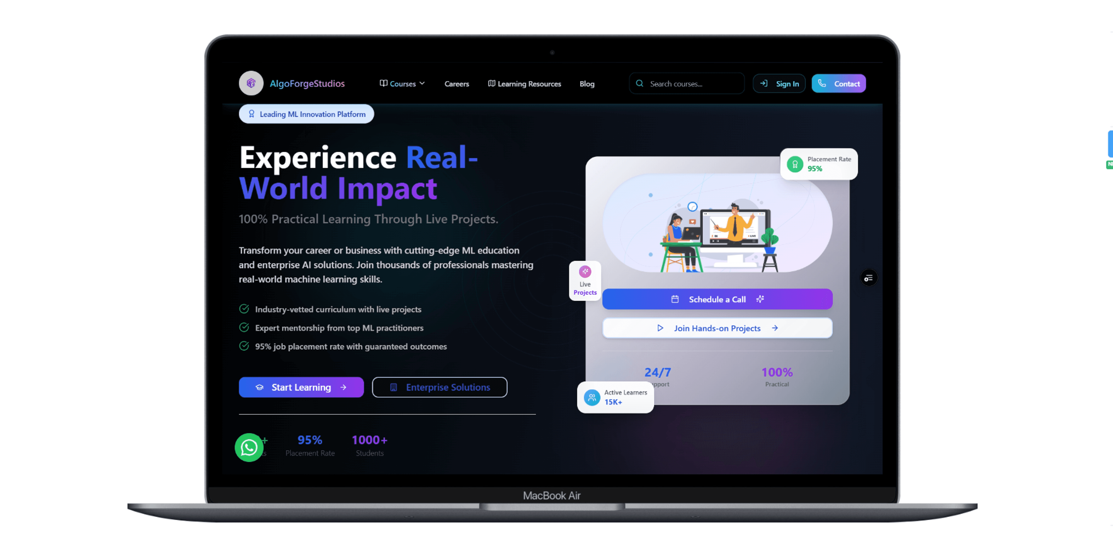 AlgoForge Studios — Enterprise Learning Management System