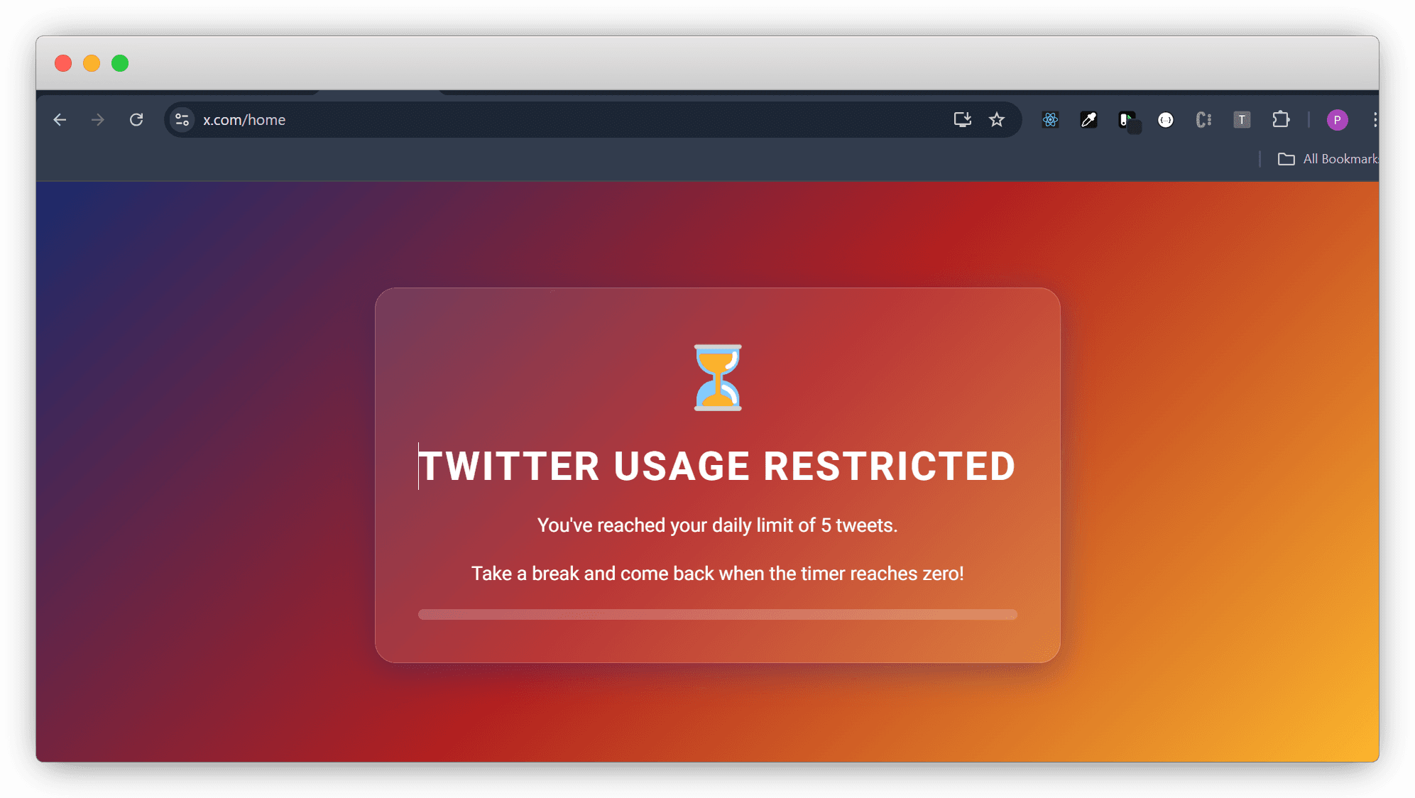Twitter Restrictor